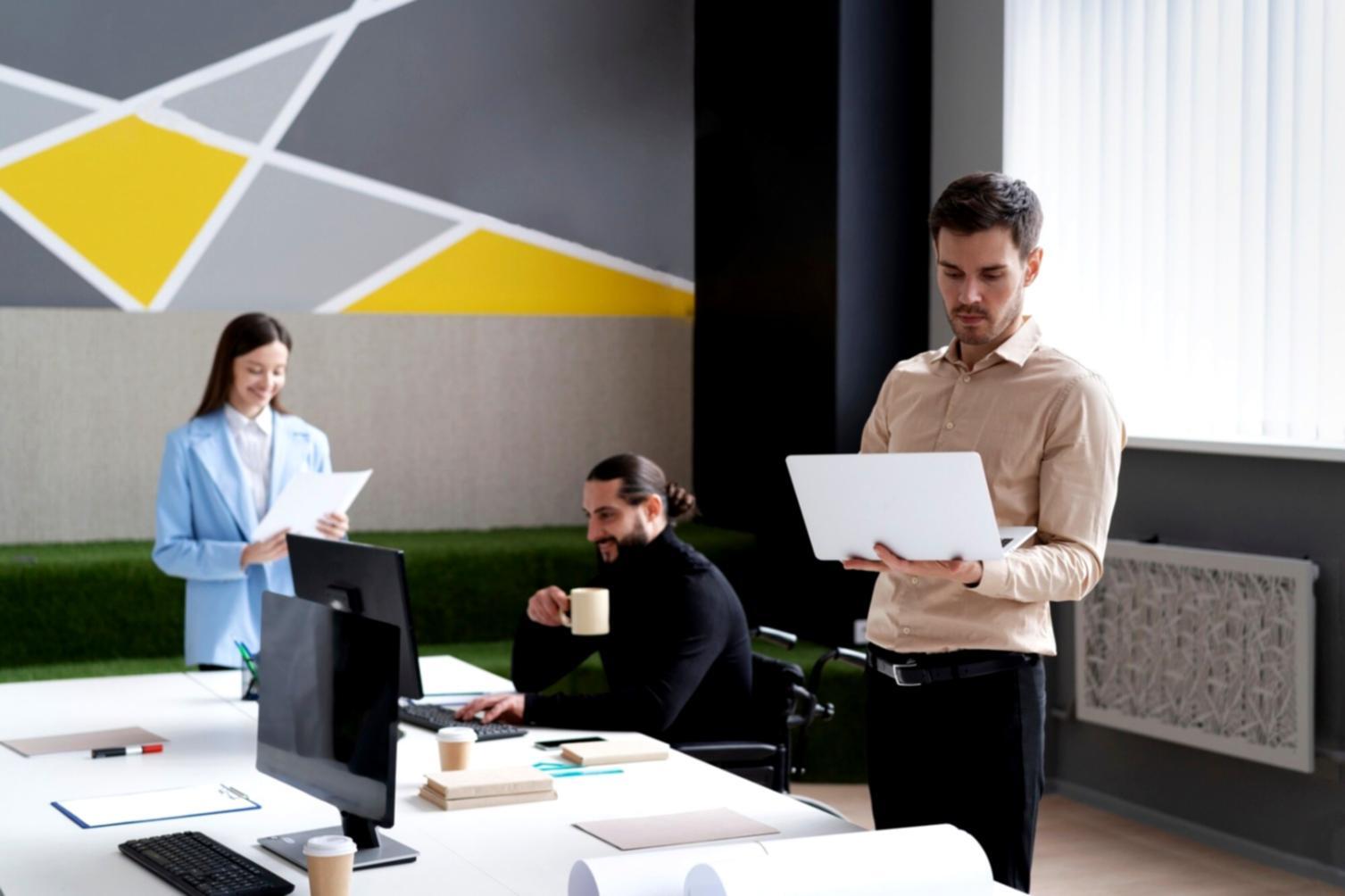 Sesja pracy nad mindsetem finansowym w naszym biurze w Gdyni